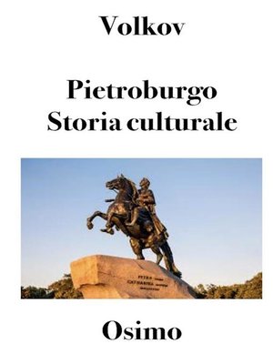 cover image of Pietroburgo. Storia culturale.